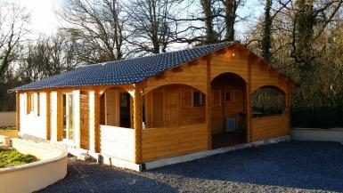 Chalet en bois clé en main