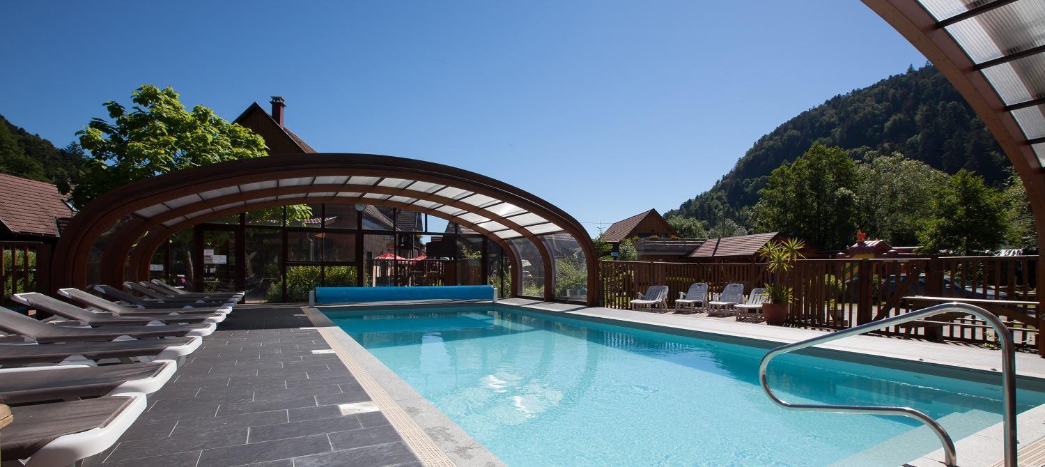 Chalet vosges piscine chauffée