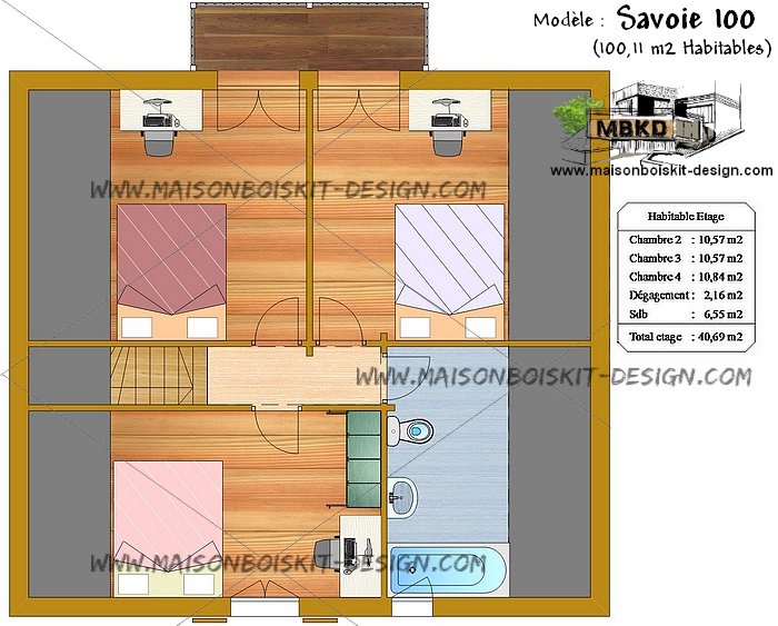Chalet 100m2