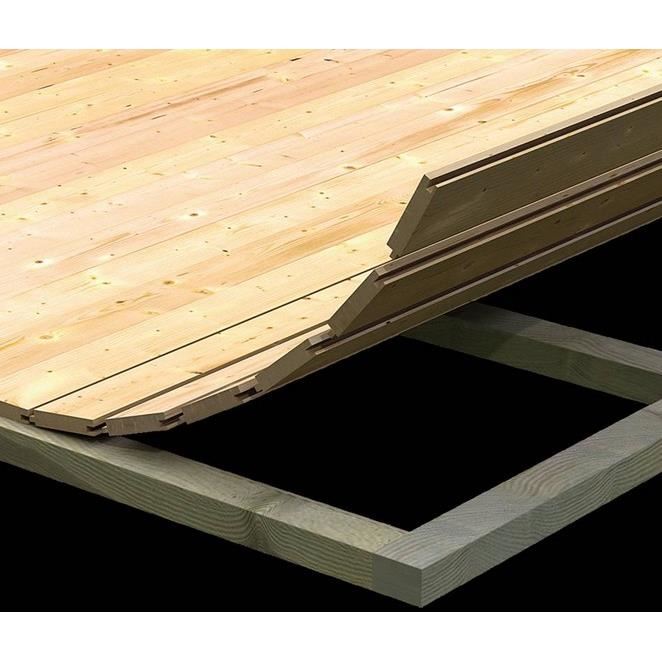Plancher de chalet