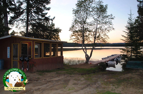 Pourvoirie du lac blanc chalet