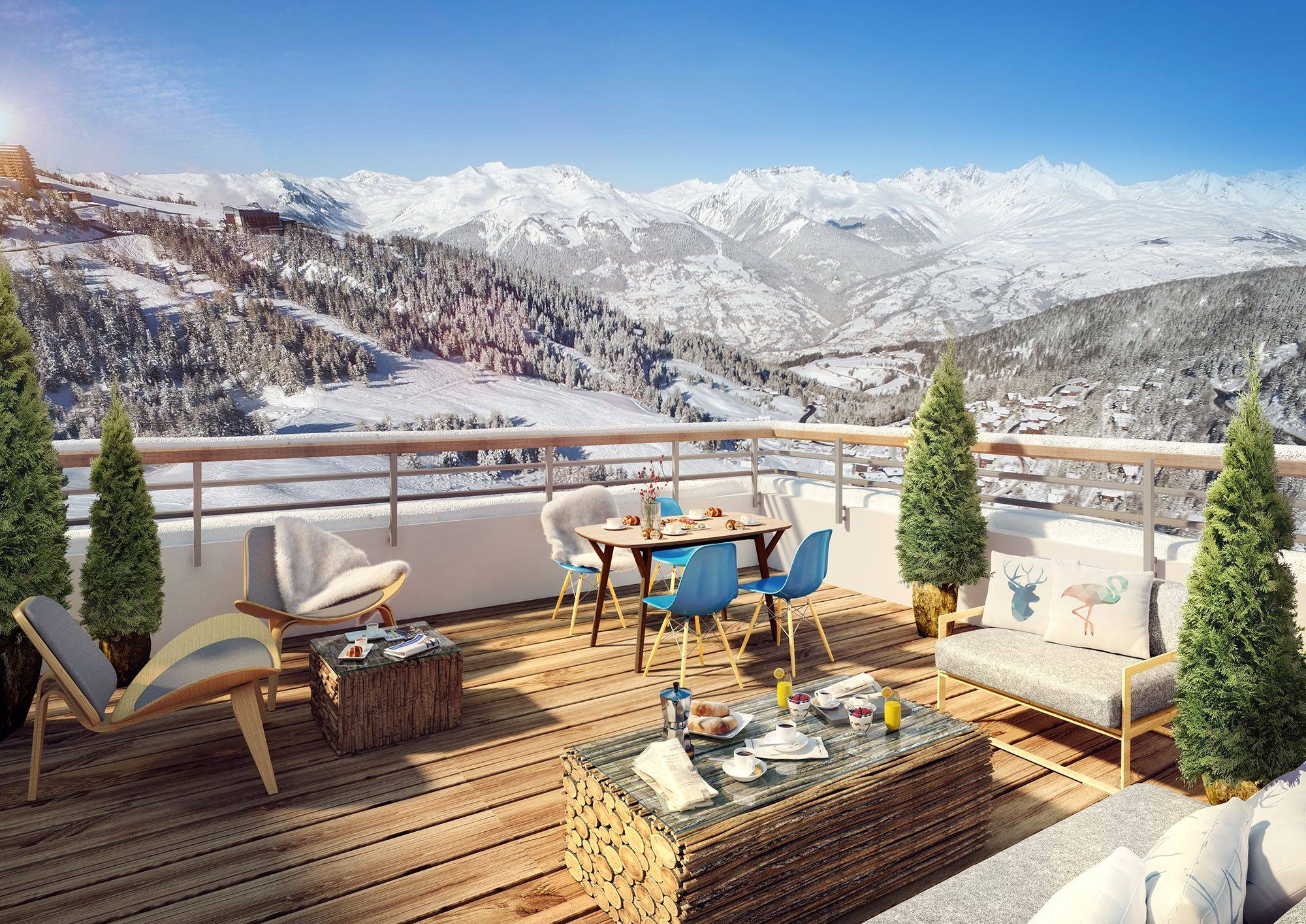 Vente chalet la plagne