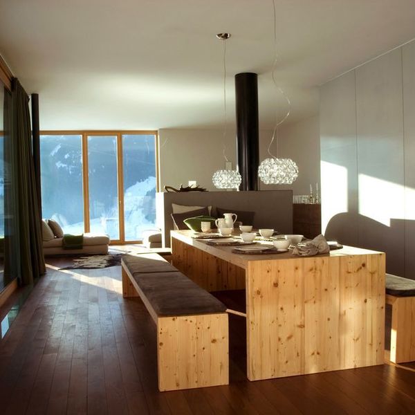 Agencement cuisine chalet