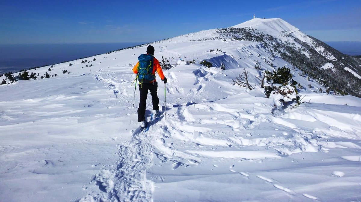 Neige ventoux chalet reynard