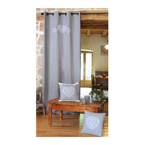 Rideaux esprit chalet
