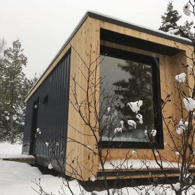 Conteneur chalet