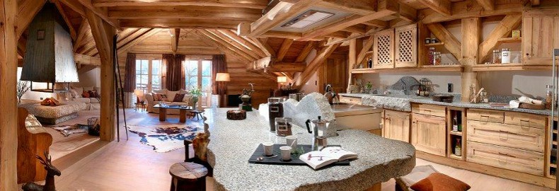 Ski chalet france