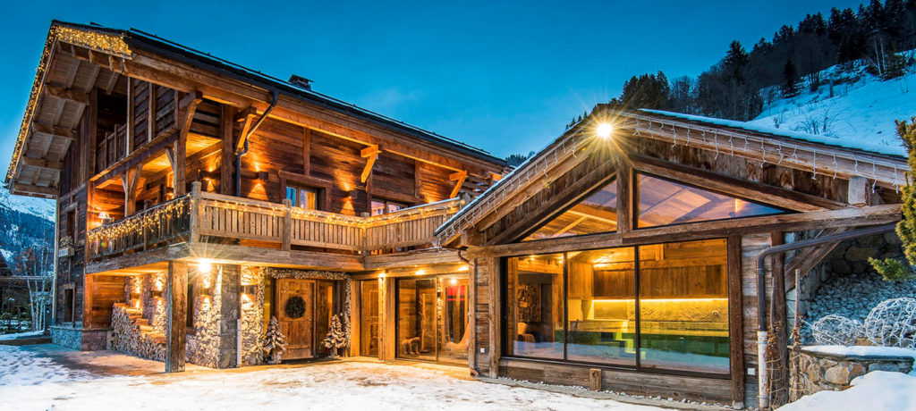 Chalet a la montagne avec piscine