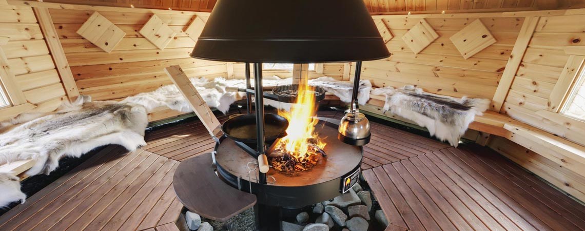Chalet kota grill finlandais