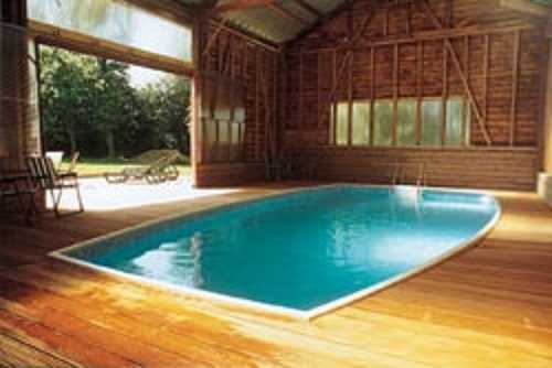 Chalet avec piscine vosges