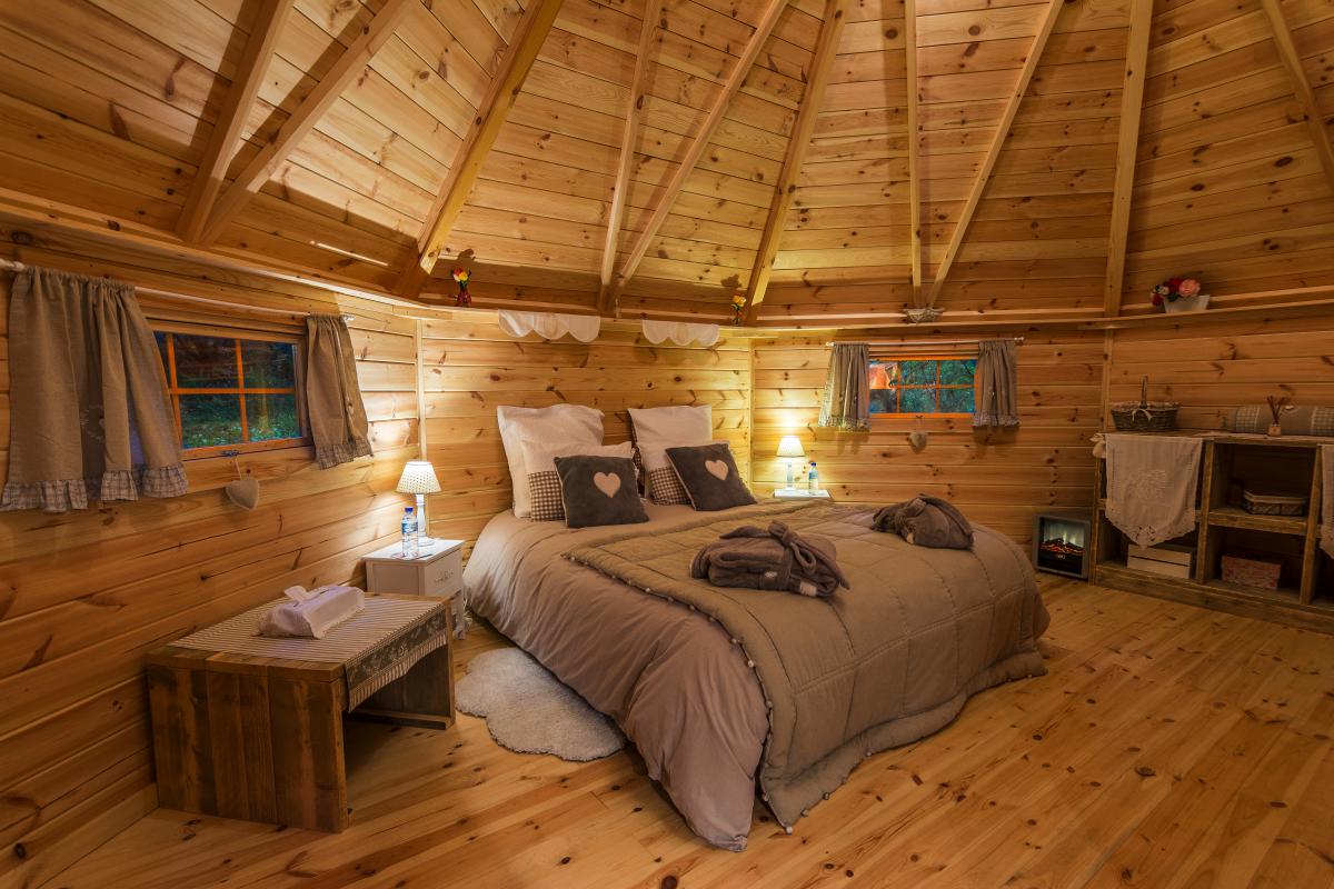 Week end chalet romantique