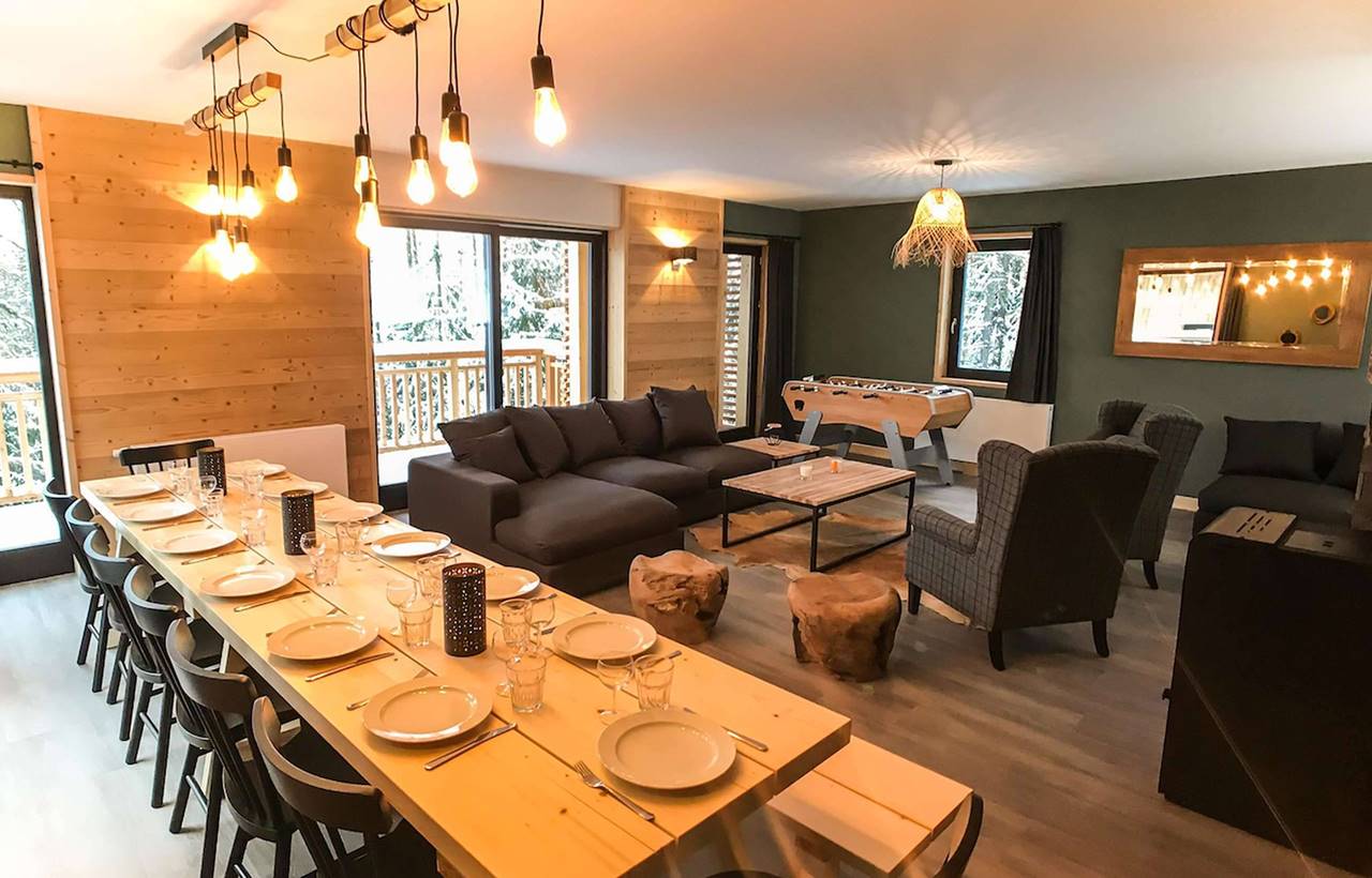 Location chalet la plagne centre