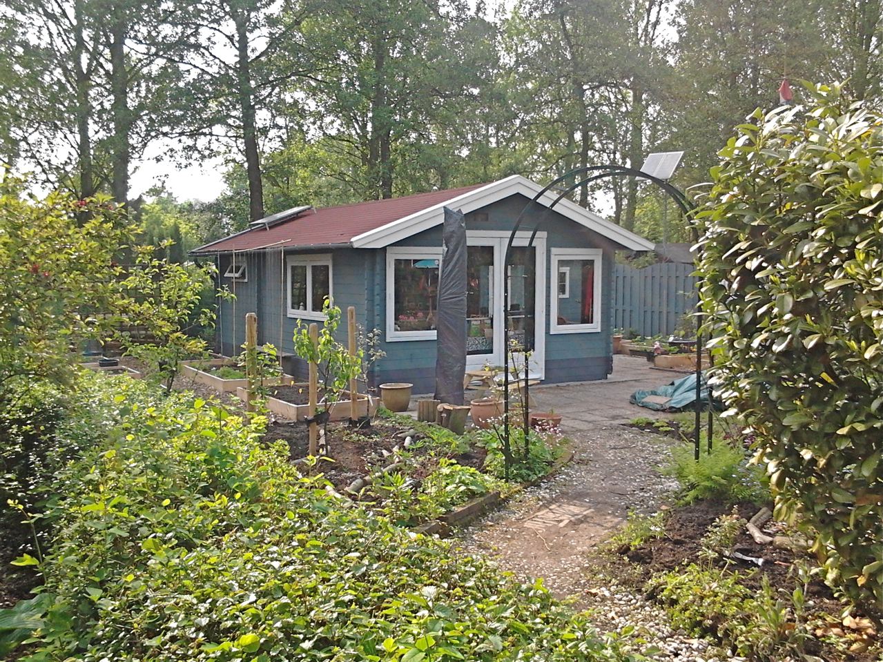 Peinture chalet bois