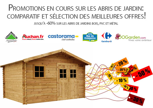 Promo chalet de jardin