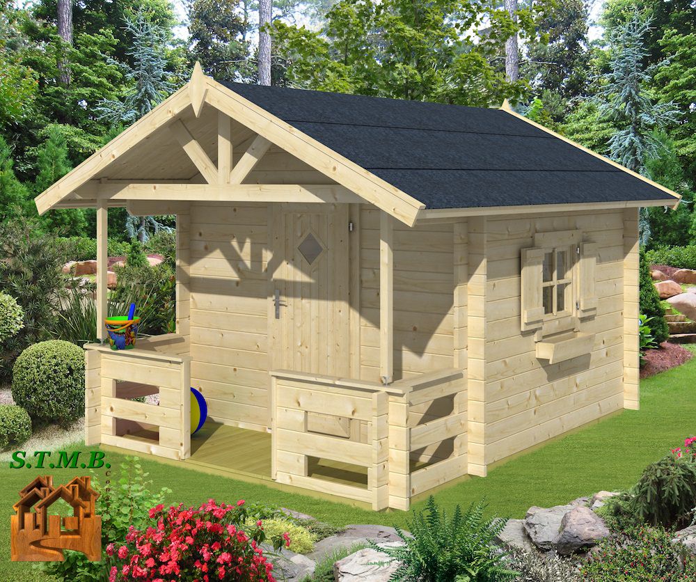 Chalet en bois pour enfants