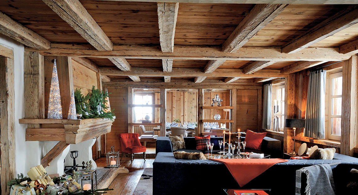 Intérieur de chalet