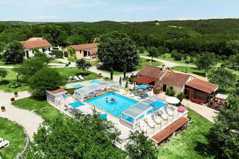 Chalet en dordogne avec piscine