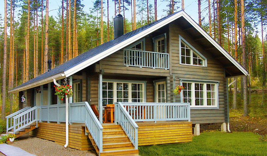 Chalet contemporain en kit