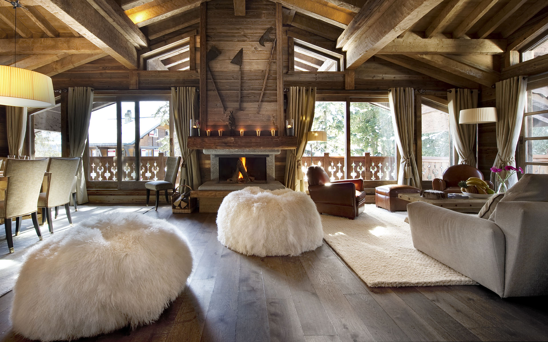 Courchevel ski chalet