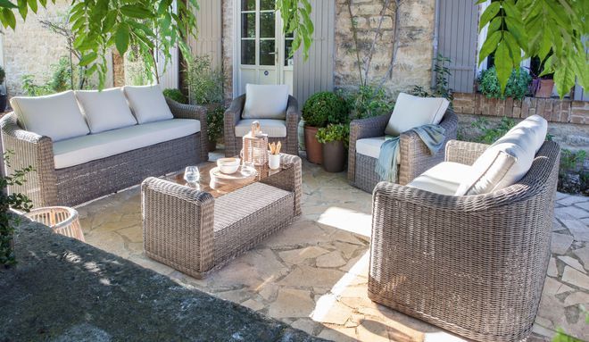 Salon de jardin corona leroy merlin