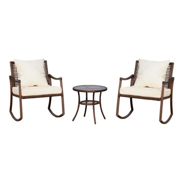 Salon de jardin en resine pour veranda