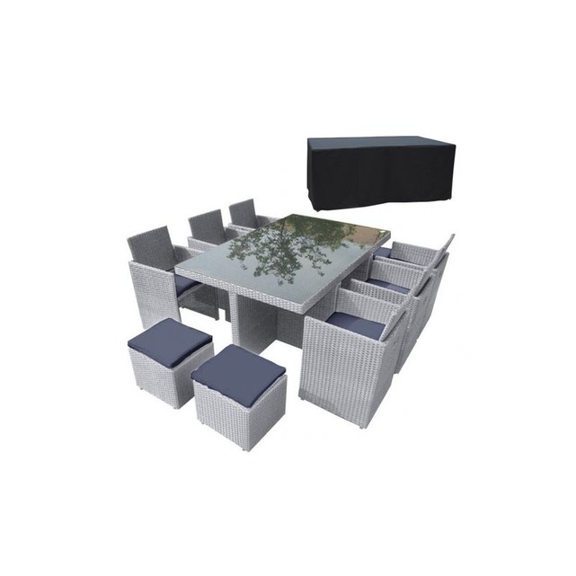 Housse salon de jardin encastrable