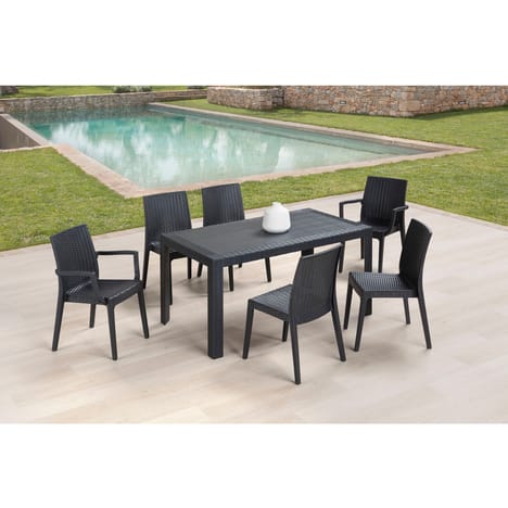 Mobilier de jardin chez auchan