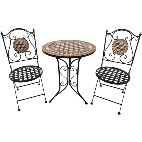 Salon de jardin style bistrot