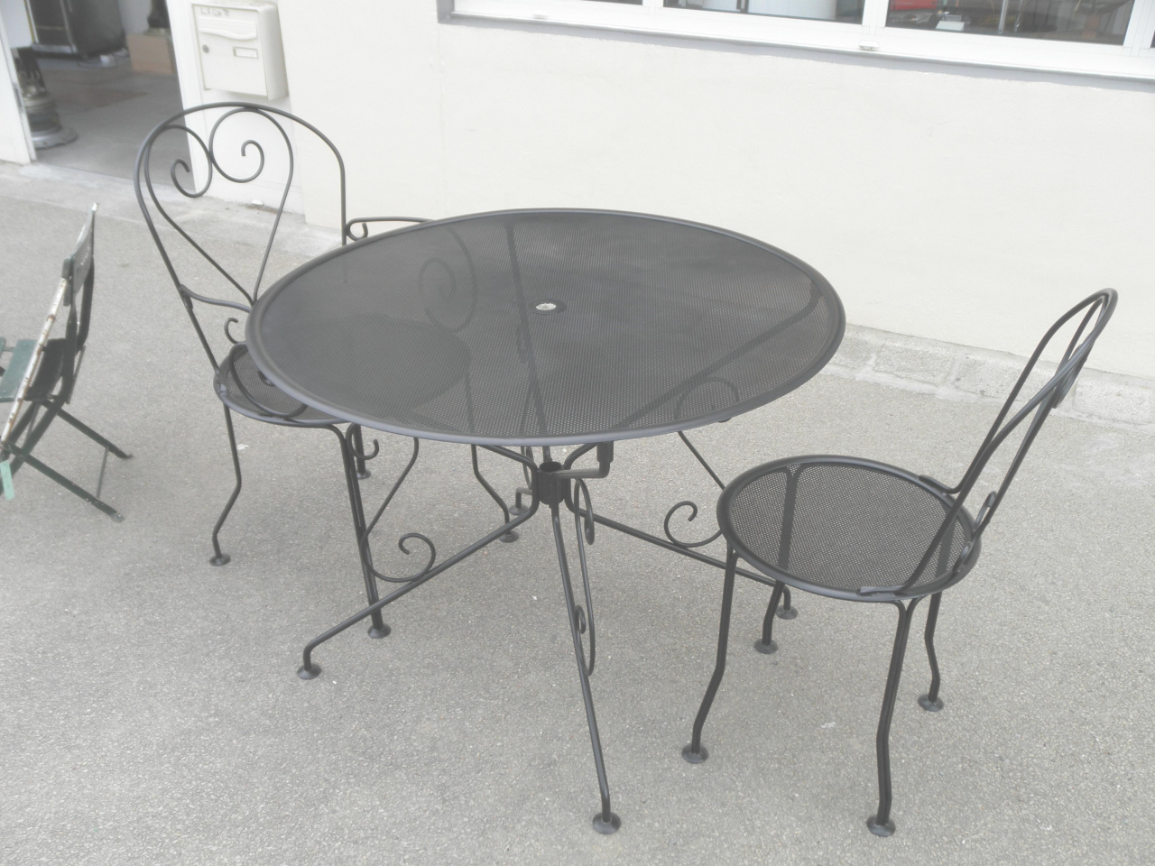 Salon de jardin en fer leroy merlin