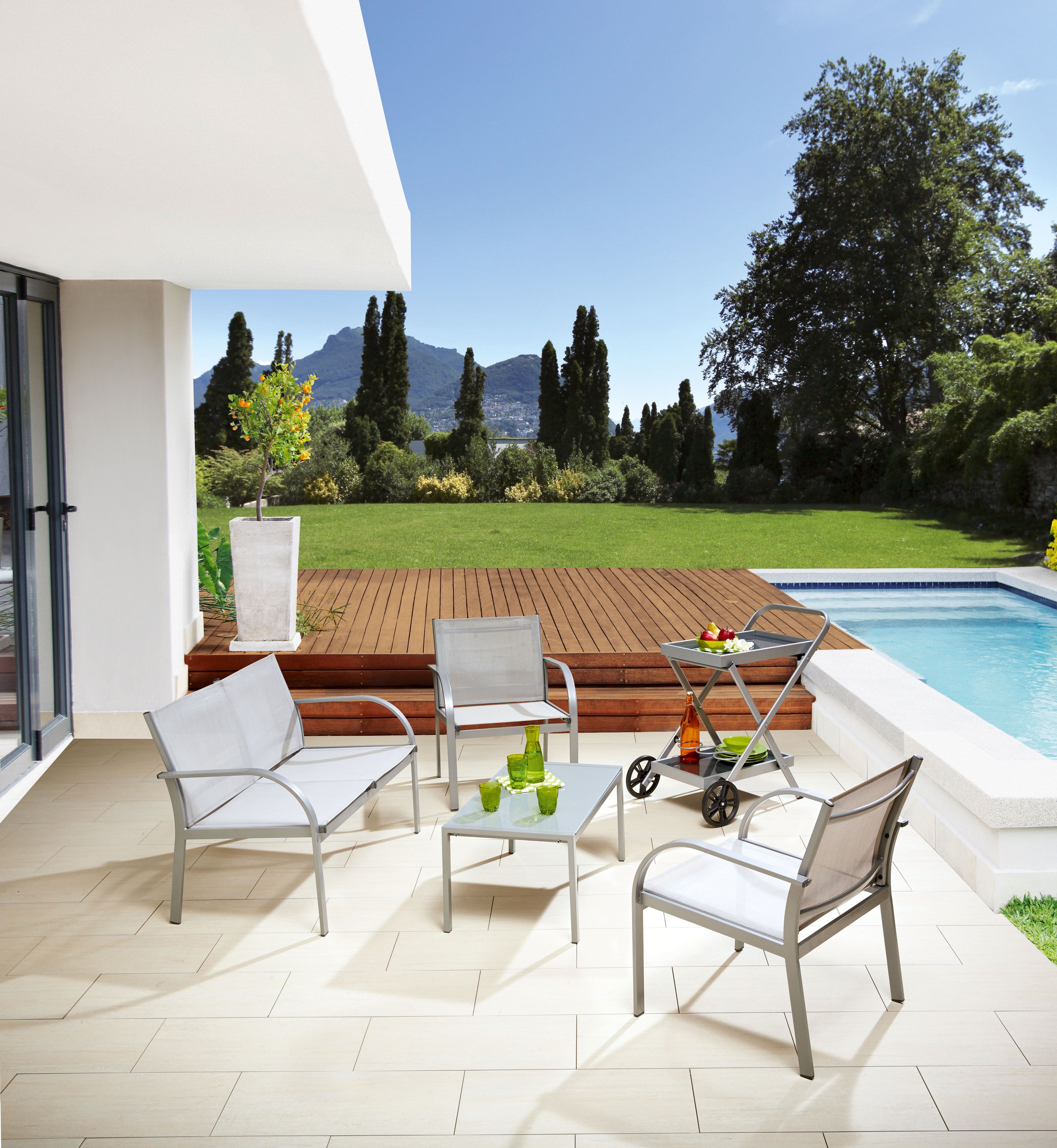 Salon de jardin bas centrakor