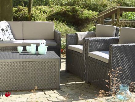 Salon de jardin hawai coffee