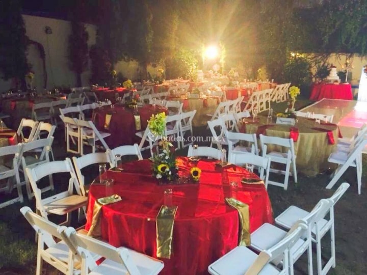 Salon jardin casa de campo metepec