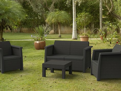 Salon bas de jardin keter