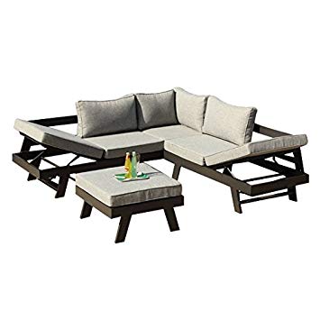 Salon de jardin lounge set