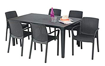 Table salon de jardin allibert