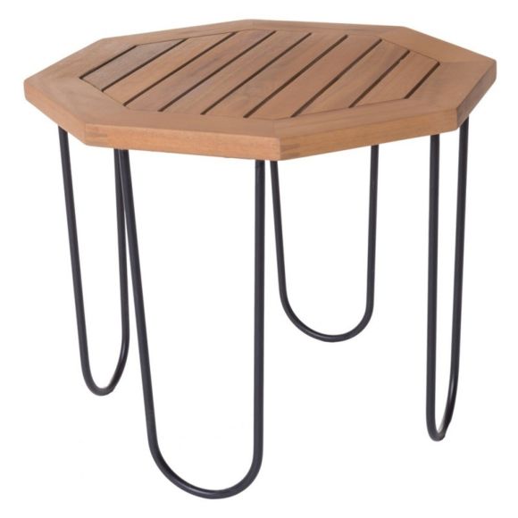 Salon de jardin octogonale plastique