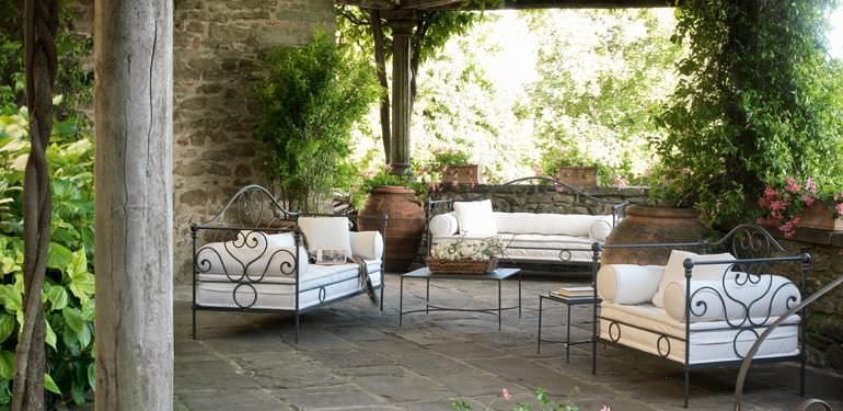 Salon de jardin fer unopiu