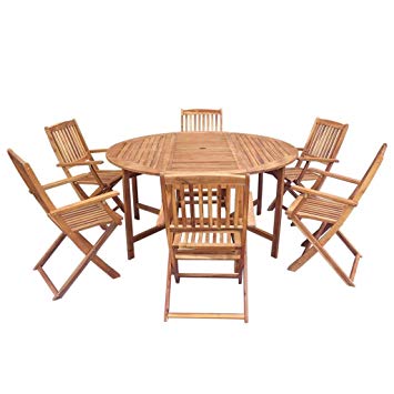 Ensemble salon de jardin 7 pieces