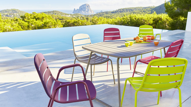 Salon de jardin metal carrefour