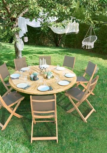 Salon de jardin en resine bricomarche
