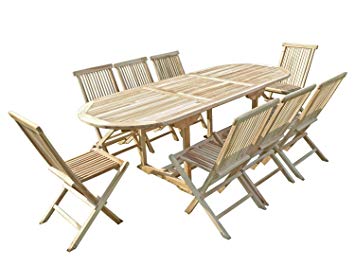 Salon de jardin teck amazon