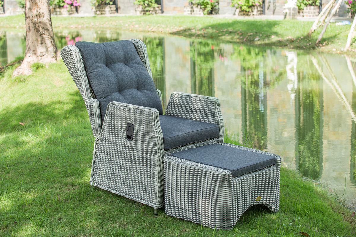 Salon de jardin fauteuil inclinable