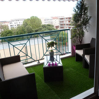 Salon de jardin balcon