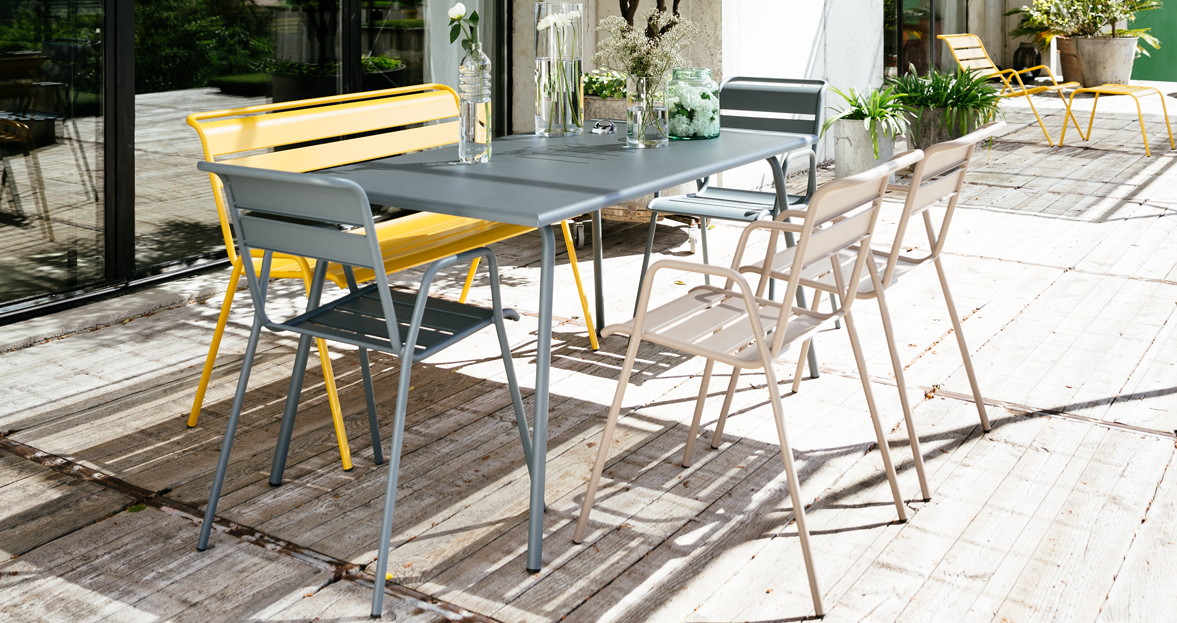 Salon de jardin metal fermob