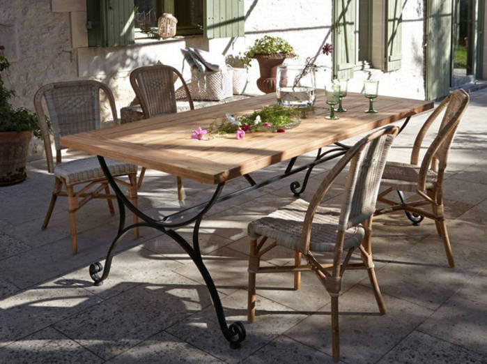Fabricant de mobilier de jardin en fer forgé
