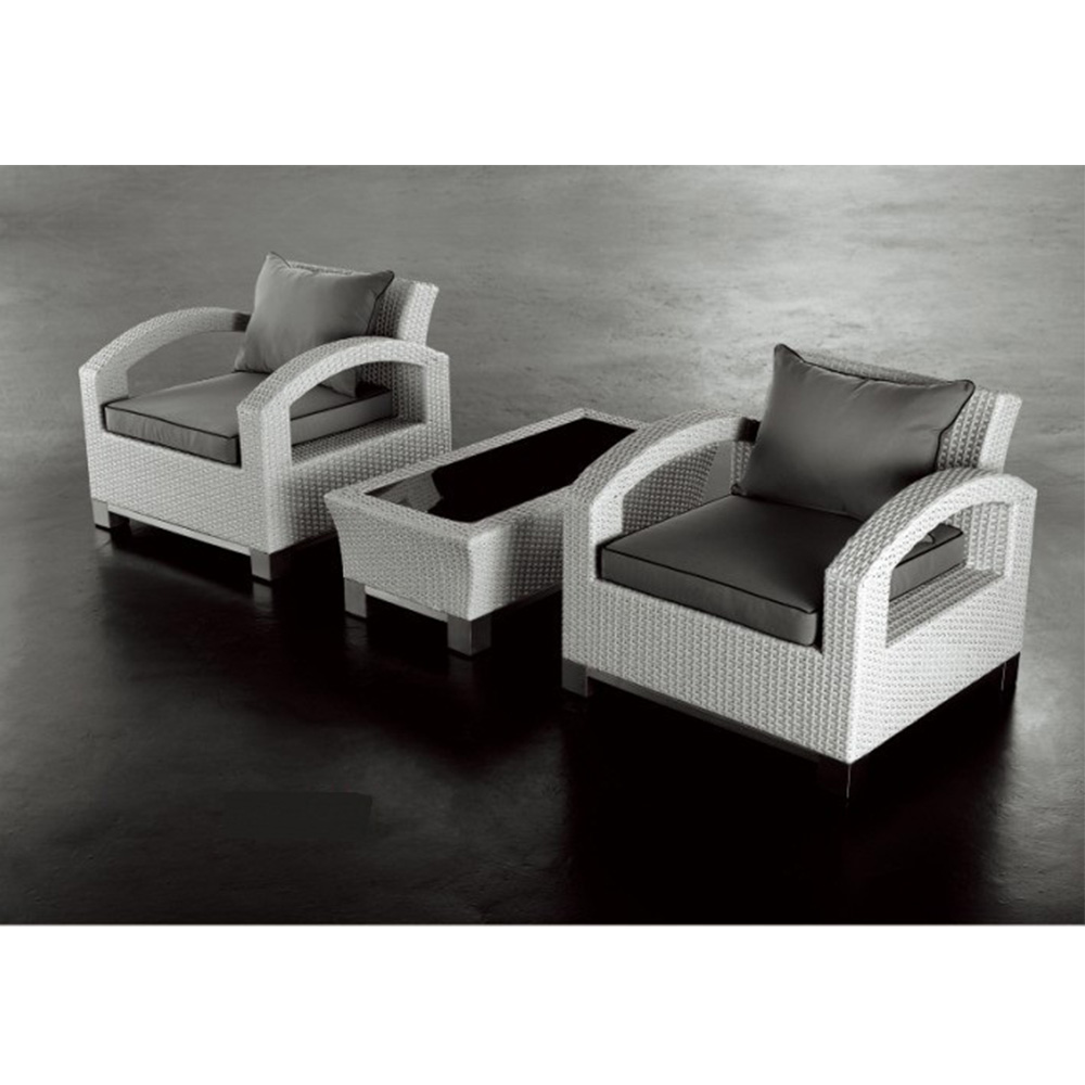 Salon de jardin deux fauteuils