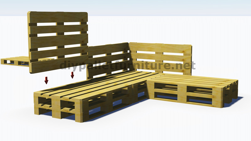 Plan montage salon de jardin en palette