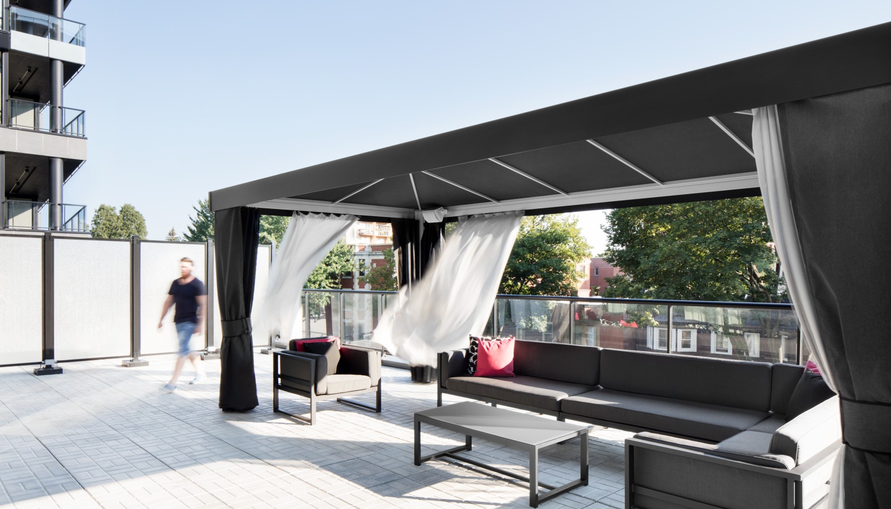 Salon de jardin stock industriel