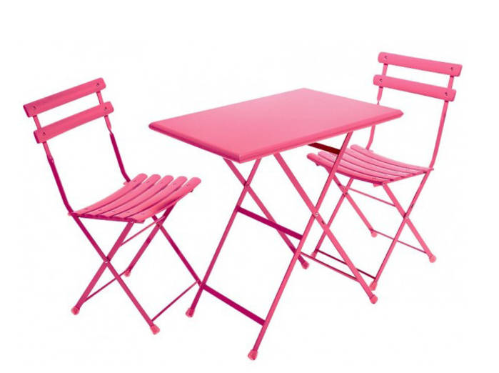 Ensemble table chaise jardin pas cher