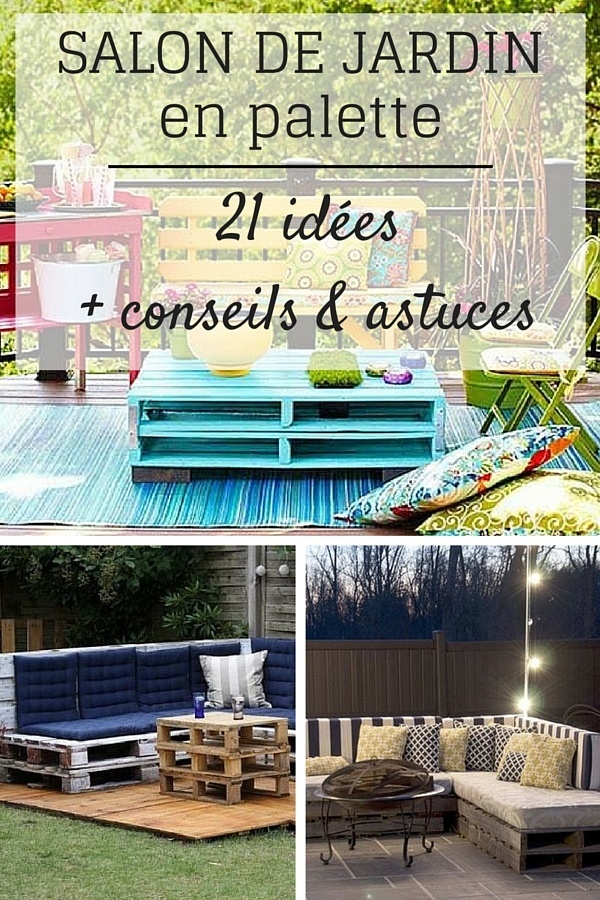 Salon de jardin palette acheter